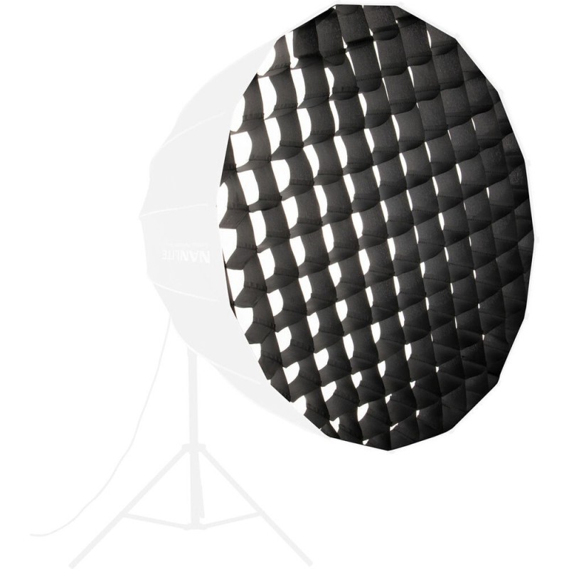 Nanlite Rejilla Panal 60° para Softbox Parabólico | rejilla panal 60 grados | rejilla velcro softbox