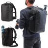 Tenba Mochila Solstice V2 20L Negra | Mochila fotográfica ergonómica y versátil