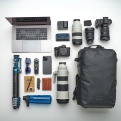 Tenba Mochila Solstice V2 24L Negra | Mochila fotográfica espaciosa y ergonómica