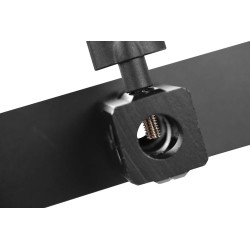 Nanlite Adaptador Trípode para PavoTube 15C 30C | adaptador tripode pavotube | montura giratoria pavotube