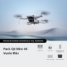DJI Mini 4K Fly More Combo | Paquete completo con accesorios para vuelos prolongados