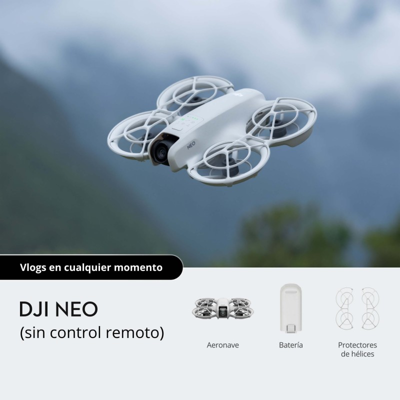 DJI Neo | Mini dron ultraligero con cámara 4K y seguimiento inteligente