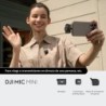 DJI Mic Mini (1 TX + 1 RX) | Sistema de micrófono inalámbrico compacto para creadores individuales