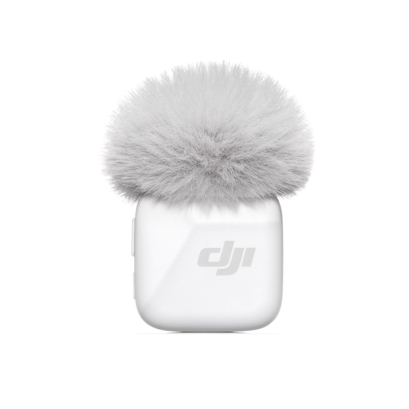 DJI Mic Mini Transmisor Blanco | Micrófono inalámbrico ultraligero con cancelación de ruido