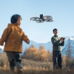 DJI Flip GL + RC 2 | Dron ultracompacto con cámara 4K y mando con pantalla integrada