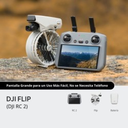 DJI Flip GL + RC 2 | Dron ultracompacto con cámara 4K y mando con pantalla integrada