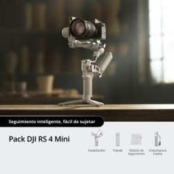 DJI RS 4 Mini Combo | Kit completo con módulo de seguimiento y mango tipo maletín