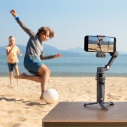 DJI Osmo Mobile 7 Pro | Gimbal avanzado para smartphone con módulo multifuncional y seguimiento nativo