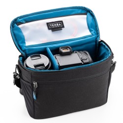 Tenba Bandolera Skyline V2 13 Negra | Bandolera acolchada de gran capacidad para fotógrafos