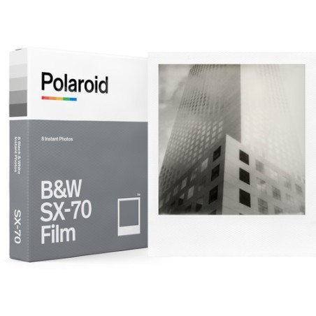 Polaroid Película SX-70 Blanco y Negro | Elegancia clásica en cada instantánea