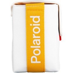 Polaroid Funda Now Bag Blanco Amarillo | Protección y estilo para tu cámara instantánea