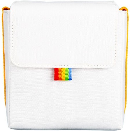 Polaroid Funda Now Bag Blanco Amarillo | Protección y estilo para tu cámara instantánea