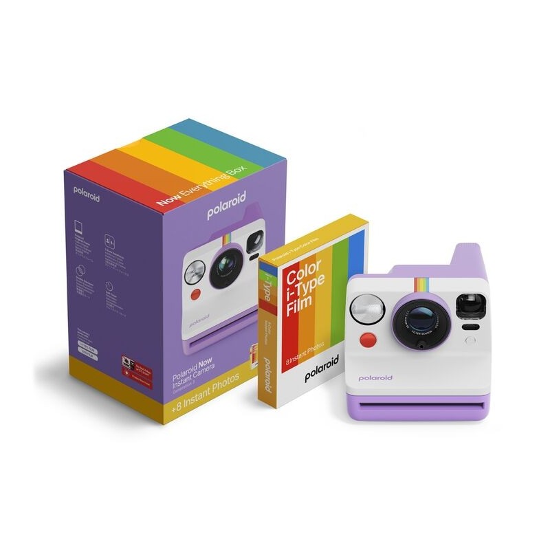 Polaroid Now Generation 3 Kit Cámara Instantánea Violeta | cámara instantánea | kit cámara instantánea