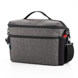 Tenba Bandolera Skyline V2 12 Gris | Bandolera fotográfica acolchada de gran capacidad