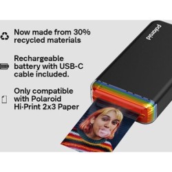 Polaroid Everything Box Impresora Hi-Print 2x3 Generation 2 Blanco (40 Fotos) | Pack premium