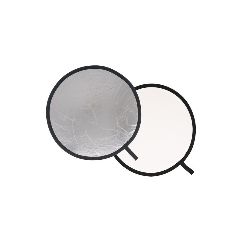Lastolite Reflector Plegable 75cm Plata/Blanco | reflector plegable fotografía | reflector 75cm plata blanco