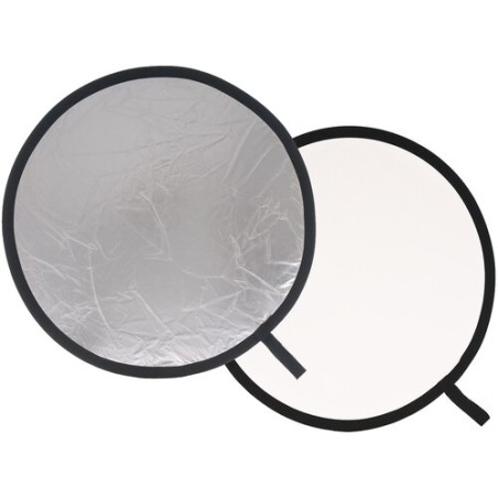 Lastolite Reflector Plegable 75cm Plata/Blanco | reflector plegable fotografía | reflector 75cm plata blanco