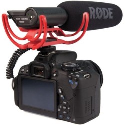 Rode VideoMic R | Micrófono direccional con montura Rycote para cámaras DSLR y video