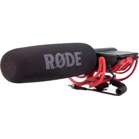 Rode VideoMic R | Micrófono direccional con montura Rycote para cámaras DSLR y video
