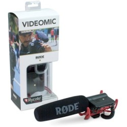 Rode VideoMic R | Micrófono direccional con montura Rycote para cámaras DSLR y video