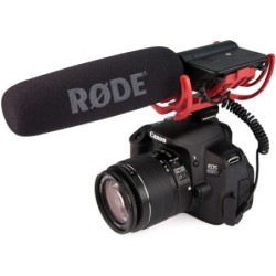 Rode VideoMic R | Micrófono direccional con montura Rycote para cámaras DSLR y video