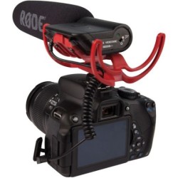 Rode VideoMic R | Micrófono direccional con montura Rycote para cámaras DSLR y video