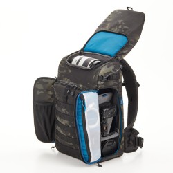 Tenba Mochila Axis V2 LT 20L Multicam Negra | Mochila fotográfica táctica de mayor capacidad