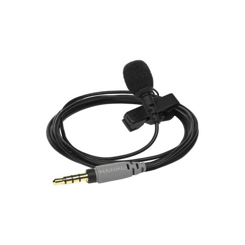 Rode SmartLav+ | Micrófono de solapa profesional con conector TRRS para móviles y tablets