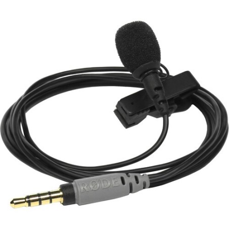 Rode SmartLav+ | Micrófono de solapa profesional con conector TRRS para móviles y tablets