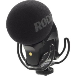 Rode Stereo VideoMic Pro R | Micrófono estéreo para cámaras DSLR con suspensión Rycote