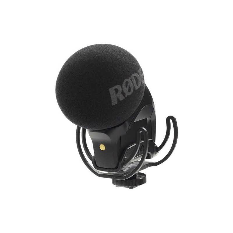 Rode Stereo VideoMic Pro R | Micrófono estéreo para cámaras DSLR con suspensión Rycote