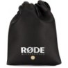 Rode Lavalier GO Negro | Micrófono de solapa profesional compatible con Rode Wireless GO