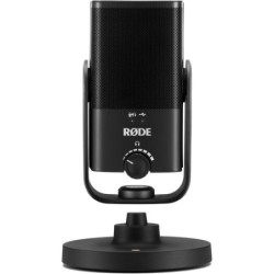 Rode NT-USB Mini | Micrófono USB compacto para grabación directa en PC, Mac y tablets