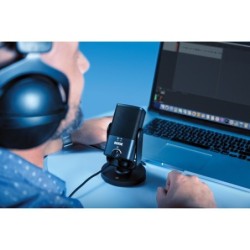 Rode NT-USB Mini | Micrófono USB compacto para grabación directa en PC, Mac y tablets