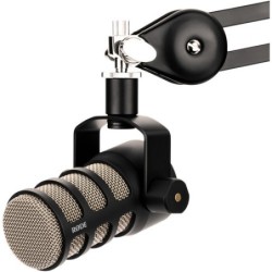 Rode PodMic | Micrófono dinámico de calidad broadcast para podcast y locución