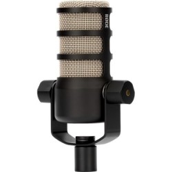 Rode PodMic | Micrófono dinámico de calidad broadcast para podcast y locución