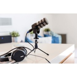 Rode PodMic | Micrófono dinámico de calidad broadcast para podcast y locución
