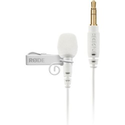 Rode Lavalier GO Blanco | Micrófono de solapa profesional para Wireless GO en color blanco