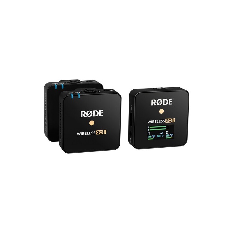 Rode Wireless GO II | Sistema inalámbrico dual con grabación integrada y conexión USB-C
