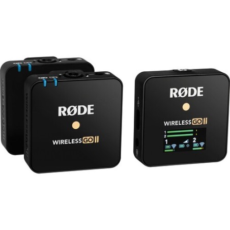 Rode Wireless GO II | Sistema inalámbrico dual con grabación integrada y conexión USB-C