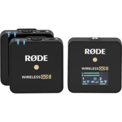Rode Wireless GO II | Sistema inalámbrico dual con grabación integrada y conexión USB-C