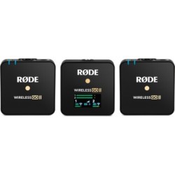 Rode Wireless GO II | Sistema inalámbrico dual con grabación integrada y conexión USB-C