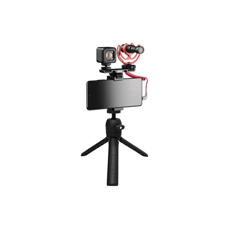 Rode Kit Vlogger Universal | Kit completo para grabación con smartphones con entrada de 3.5 mm