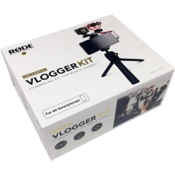 Rode Kit Vlogger Universal | Kit completo para grabación con smartphones con entrada de 3.5 mm
