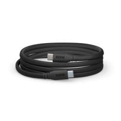 Rode Cable USB-C a USB-C 1.5M SC17 | cable usb-c | cable usb-c para microfono | cable usb-c de 1.5 metros para microfonos rode