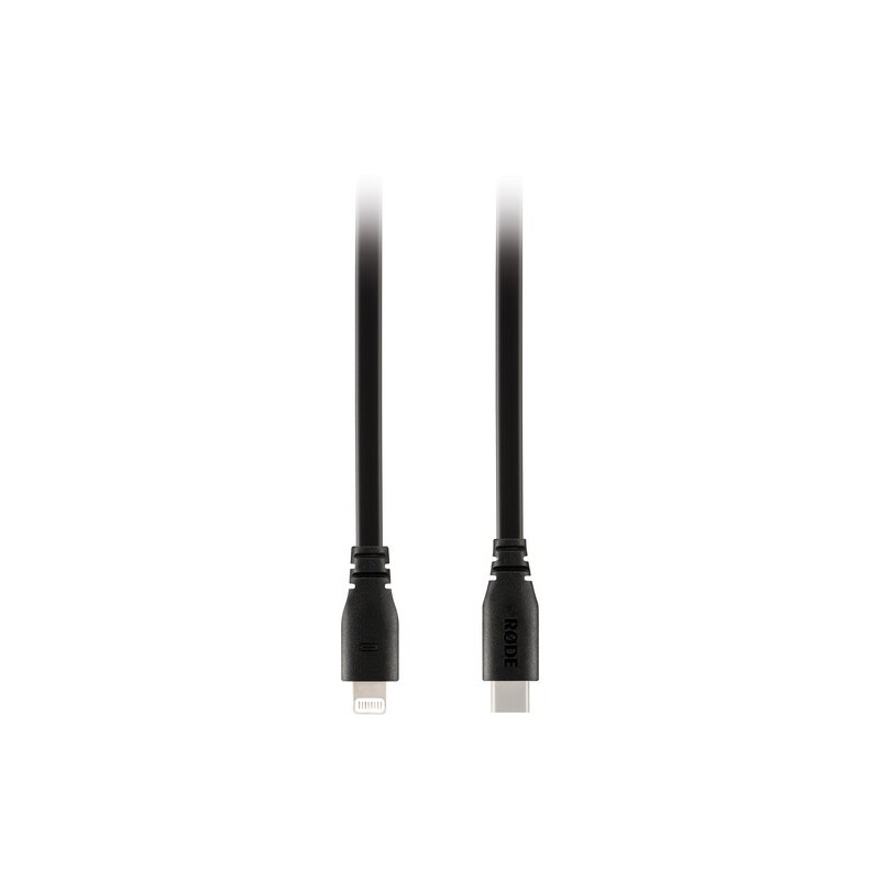 Rode Cable USB-C a Lightning 1.5M | Conexión directa entre dispositivos Apple y micrófonos Rode