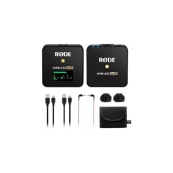 Rode Wireless GO II | Sistema de micrófono inalámbrico dual con grabación integrada