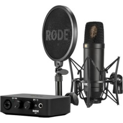 Rode AI-1+NT1 | Kit de estudio completo con micrófono de condensador y interfaz USB