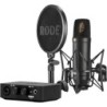 Rode AI-1+NT1 | Kit de estudio completo con micrófono de condensador y interfaz USB