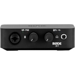 Rode AI-1+NT1 | Kit de estudio completo con micrófono de condensador y interfaz USB
